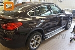 Пороги алюминиевые Brillant Silver Can Otomotiv Volvo XC90 2002-2014