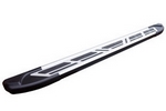 Пороги алюминиевые Corund Silver Can Otomotiv Acura RDX 2013-2019
