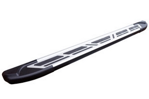 Пороги алюминиевые (длинная база) Corund Silver Can Otomotiv Mercedes-Benz Vito W447 2014-2019 ― Auto-Clover