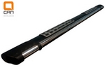 Пороги алюминиевые Emerald Black Can Otomotiv Jeep Grand Cherokee 2010-2019