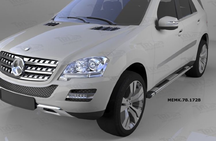 Пороги алюминиевые Emerald Silver Can Otomotiv Peugeot Expert​ II 2007-2019 no.8514