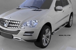 Пороги алюминиевые Emerald Silver Can Otomotiv Peugeot Expert​ II 2007-2019