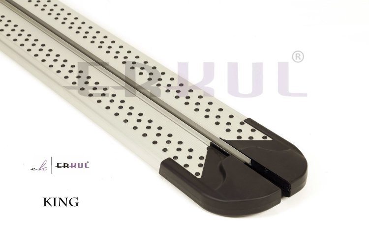 Пороги алюминиевые King Erkul Suzuki Grand Vitara 2005-2014 no.2156
