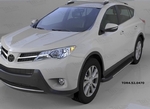 Пороги алюминиевые Onyx Can Otomotiv Toyota RAV4 2013-2019