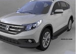 Пороги алюминиевые Onyx Can Otomotiv Honda CR-V IV 2012-2016