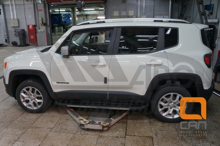 Пороги алюминиевые Onyx Can Otomotiv Ford Edge 2007-2019 no.11789