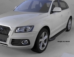 Пороги алюминиевые Onyx Can Otomotiv Audi Q5 2008-2017