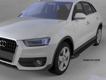 Пороги алюминиевые Onyx Can Otomotiv Audi Q3 2012-2019