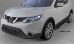 Пороги алюминиевые Onyx Can Otomotiv Nissan Qashqai 2014-2019