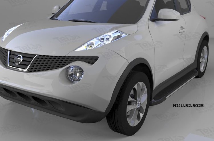 Пороги алюминиевые Onyx Can Otomotiv Nissan Juke 2011-2019 no.12015