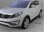 Пороги алюминиевые Onyx Can Otomotiv Hyundai ix35 2009-2015