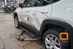 Пороги алюминиевые Onyx Can Otomotiv Skoda Kodiaq 2016-2019