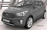 Пороги алюминиевые Onyx Can Otomotiv Hyundai Creta 2016-2019