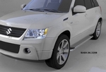 Пороги алюминиевые Opal Can Otomotiv Suzuki Grand Vitara 2005-2014