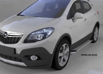 Пороги алюминиевые Opal Can Otomotiv Opel Mokka 2012-2019
