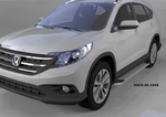 Пороги алюминиевые Opal Can Otomotiv Honda CR-V IV 2012-2016