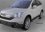 Пороги алюминиевые Opal Can Otomotiv Honda CR-V III 2007-2011