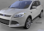 Пороги алюминиевые Opal Can Otomotiv Ford Kuga II 2013-2019