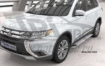 Пороги алюминиевые Opal Can Otomotiv Mitsubishi ASX 2010-2019