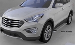 Пороги алюминиевые Opal Can Otomotiv Hyundai Tucson 2015-2019