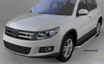 Пороги алюминиевые Ring Can Otomotiv Volkswagen Tiguan I 2008-2016