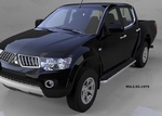 Пороги алюминиевые Ring Can Otomotiv Mitsubishi L200 2005-2015