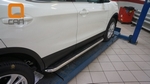 Пороги алюминиевые Ring Can Otomotiv Audi Q5 2008-2017
