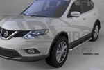 Пороги алюминиевые Ring Can Otomotiv Nissan X-Trail 2014-2019