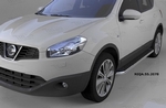 Пороги алюминиевые Ring Can Otomotiv Nissan Qashqai +2 2007-2013