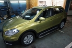 Пороги алюминиевые Ring Can Otomotiv Renault Kaptur 2013-2019