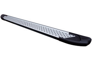 Пороги алюминиевые Sapphire Silver Can Otomotiv Jeep Cherokee 2014-2019 ― Auto-Clover