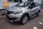 Пороги алюминиевые Sapphire Silver Can Otomotiv Lifan X60 2011-2019
