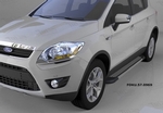 Пороги алюминиевые Topaz Can Otomotiv Ford Kuga I 2008-2012