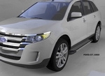 Пороги алюминиевые Topaz Can Otomotiv Ford Edge 2007-2019