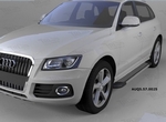 Пороги алюминиевые Topaz Can Otomotiv Audi Q5 2008-2017