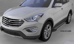 Пороги алюминиевые Topaz Can Otomotiv Hyundai Tucson 2015-2019