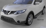 Пороги алюминиевые Topaz Can Otomotiv KIA Sorento Prime 2015-2019