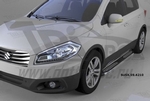 Пороги алюминиевые Zirkon Can Otomotiv Suzuki SX4 S-Cross 2013-2019