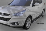Пороги алюминиевые Zirkon Can Otomotiv KIA Sportage 2010-2015