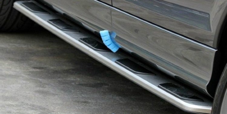 Пороги боковые OEM-Tuning Audi Q7 2005-2015 no.9202