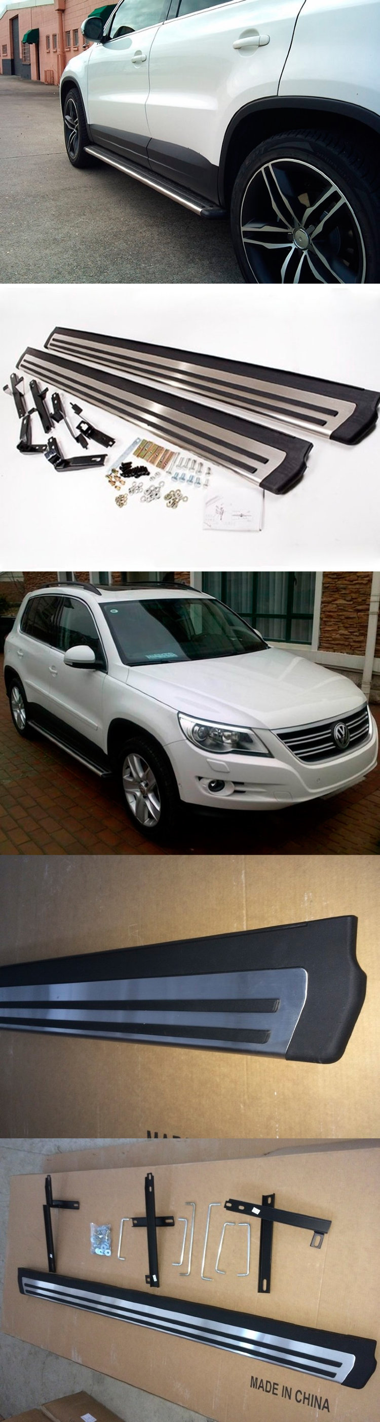 Пороги боковые OEM-Tuning Volkswagen Tiguan I 2008-2016 no.9267