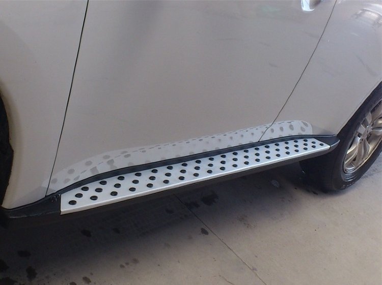 Пороги боковые (вариант 1) OEM-Tuning Mitsubishi Outlander III 2013-2019 no.8235
