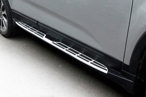 Пороги боковые вариант 2 OEM-Tuning KIA Sorento 2009-2012 ― Auto-Clover
