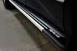 Пороги боковые (вариант 3) OEM-Tuning Toyota RAV4 2013-2019