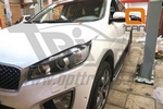 Пороги стальные труба с листом C2 (d 60) Can Otomotiv Hyundai Grand Santa Fe 2013-2019
