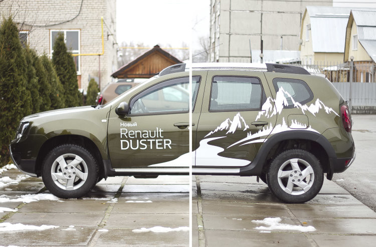 Расширители колесных арок Русская Артель Renault Duster 2011-2019 no.18469