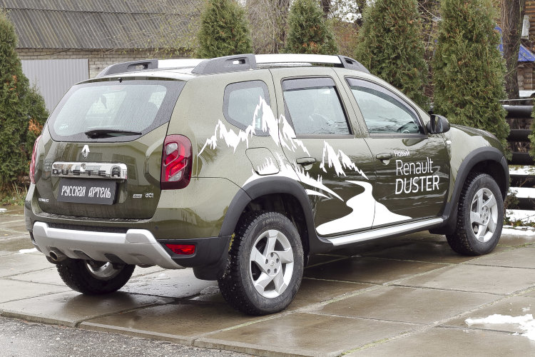 Расширители колесных арок Русская Артель Renault Duster 2011-2019 no.18469