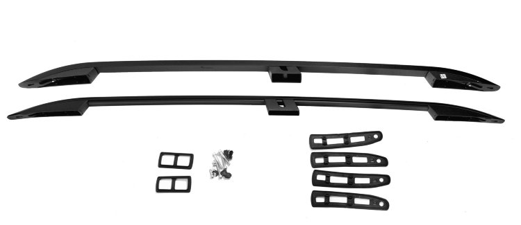 Рейлинги на крышу черные (длинная база) Can Otomotiv Volkswagen Transporter T5 2003-2015 no.3978