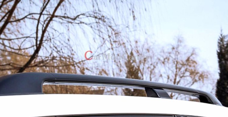 Рейлинги на крышу черные OEM-Tuning Toyota Land Cruiser 200 2007-2019 no.8150