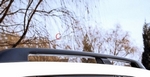 Рейлинги на крышу черные OEM-Tuning Toyota Land Cruiser 200 2007-2019